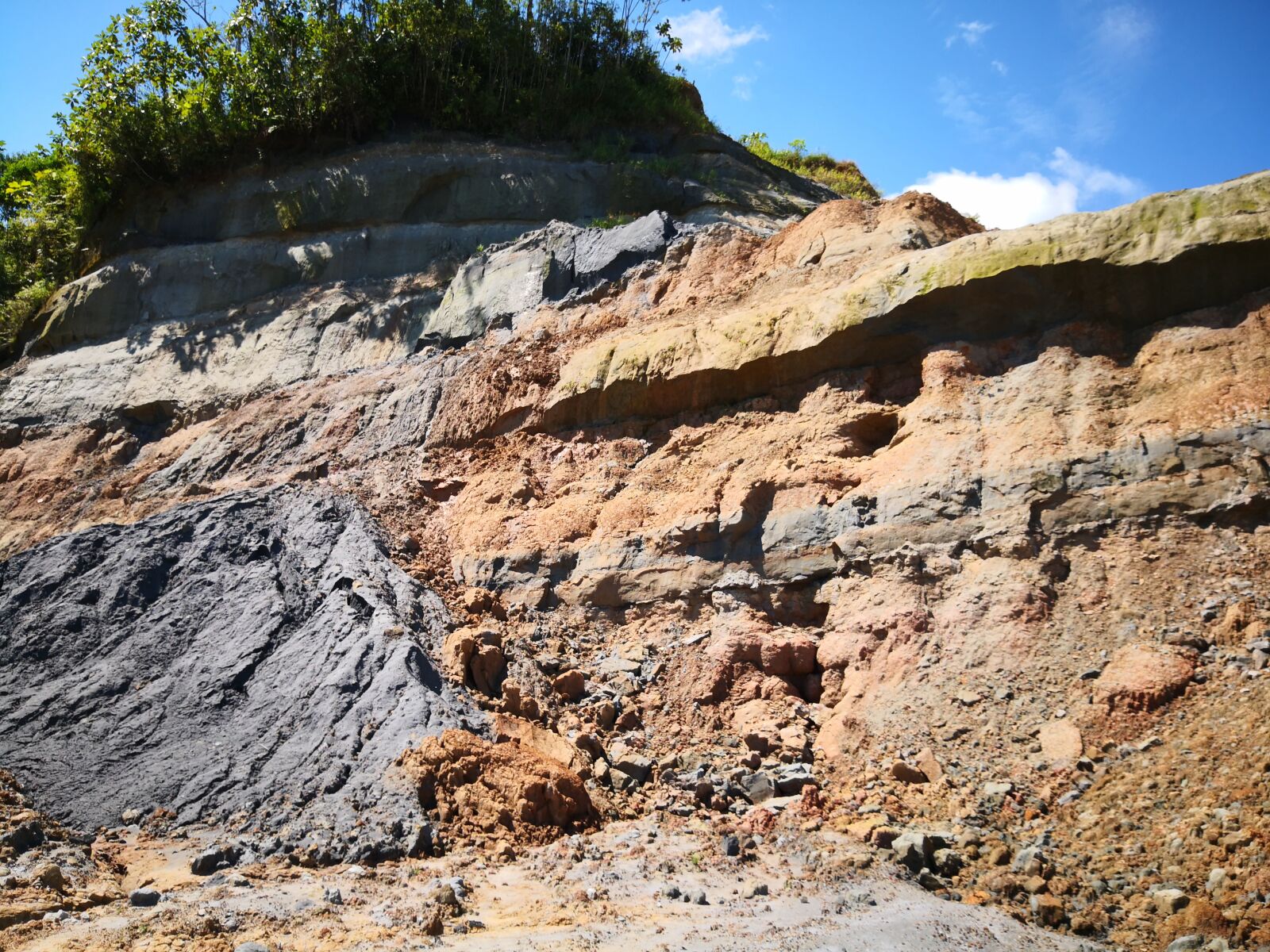HUAWEI Mate 10 Pro sample photo. Geology, soil strata, mining photography