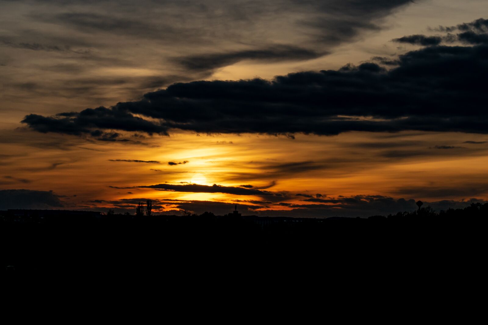 Nikon D5300 sample photo. Sunset, golden october, mood photography