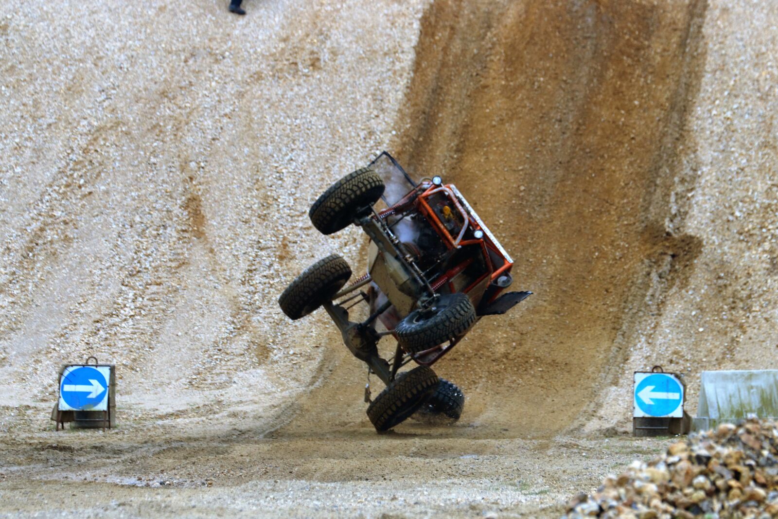 Canon EOS 70D + Canon EF 70-300mm F4-5.6L IS USM sample photo. Roll, crash, offroad photography