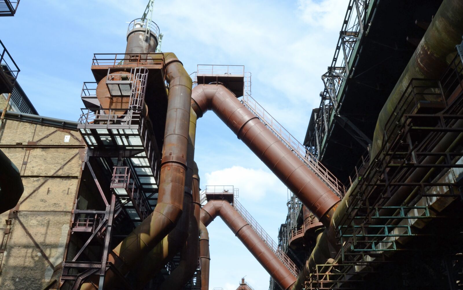 Nikon D3100 sample photo. Industrial archeology, tubes, foundry photography