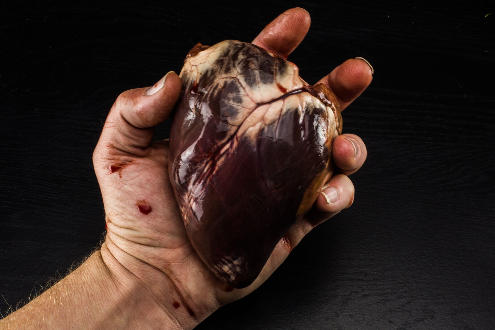 Canon EOS 600D (Rebel EOS T3i / EOS Kiss X5) sample photo. Blood, bloody, heart, heart photography