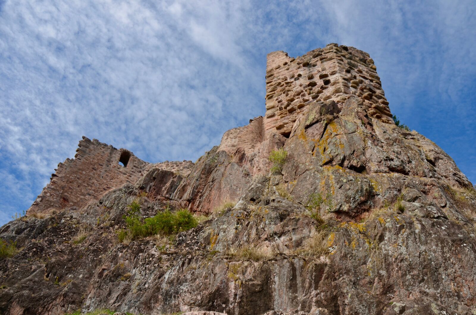 Nikon D5100 sample photo. Burgruine, alsace, france photography