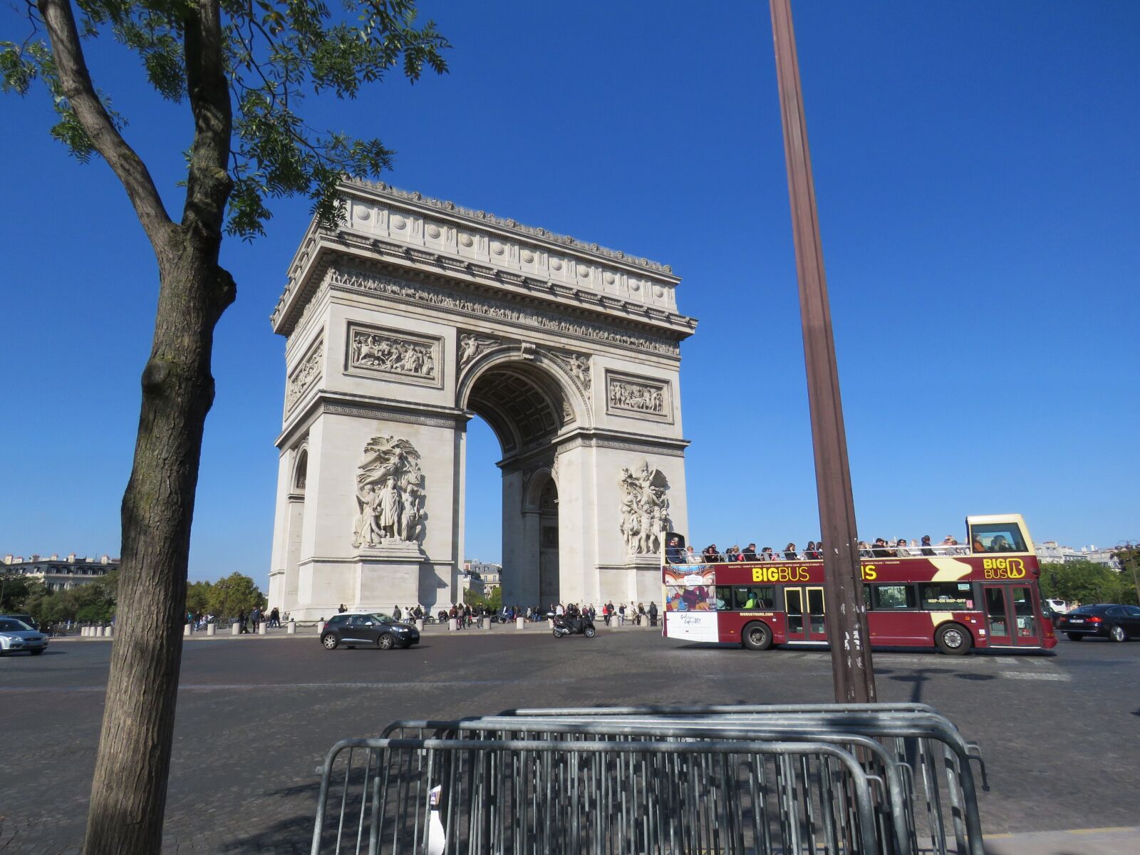 Canon PowerShot SX60 HS sample photo. Paris, france, arc photography