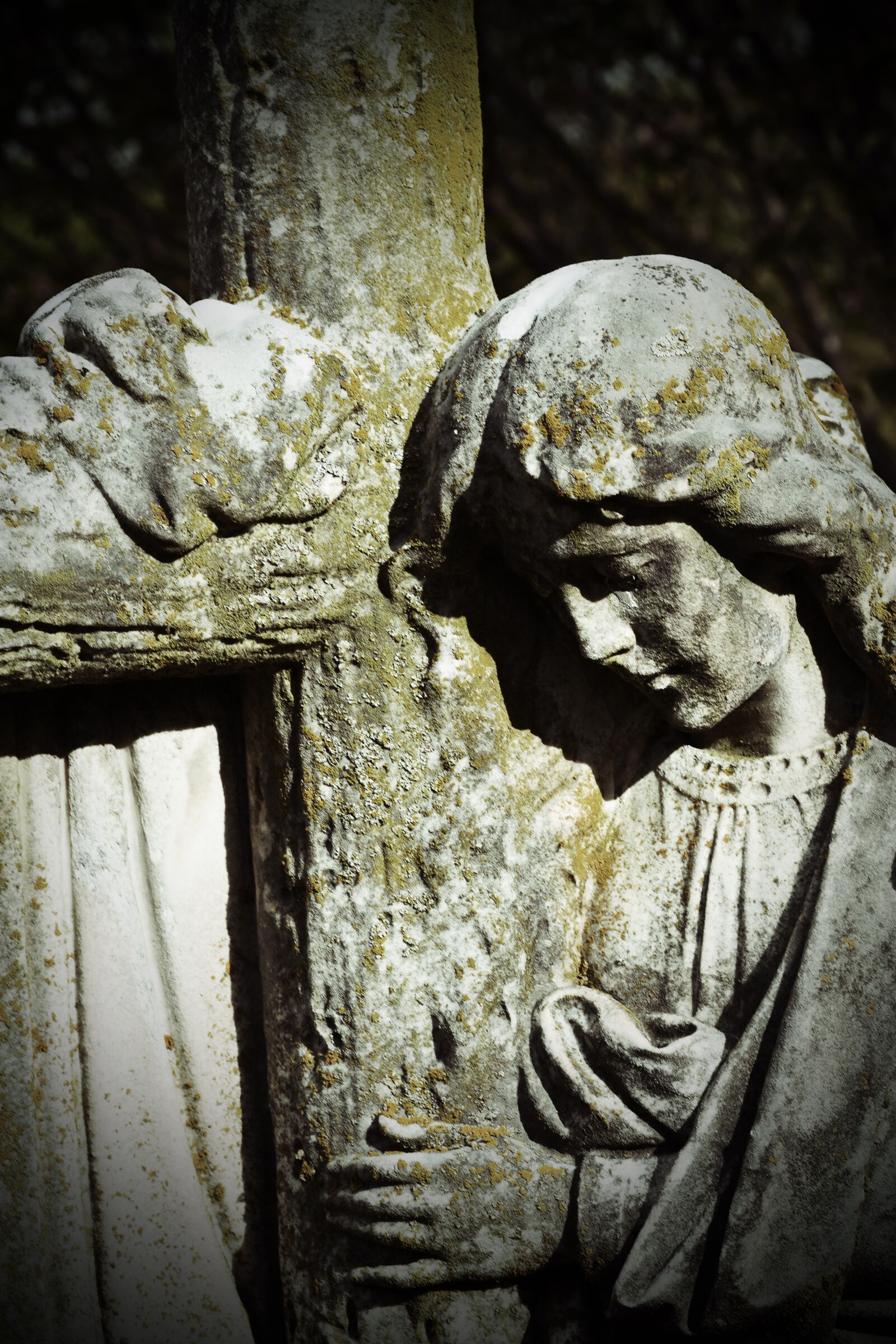 Nikon D7500 sample photo. Statue, angel, cemetery photography