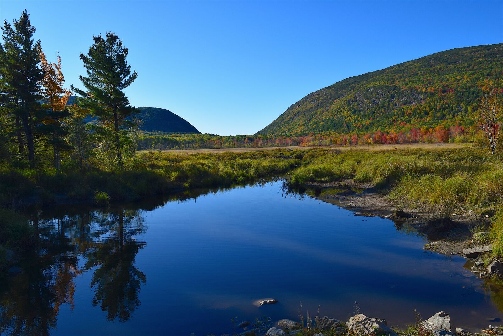 Nikon D3300 sample photo. Mountain, pond, nature photography