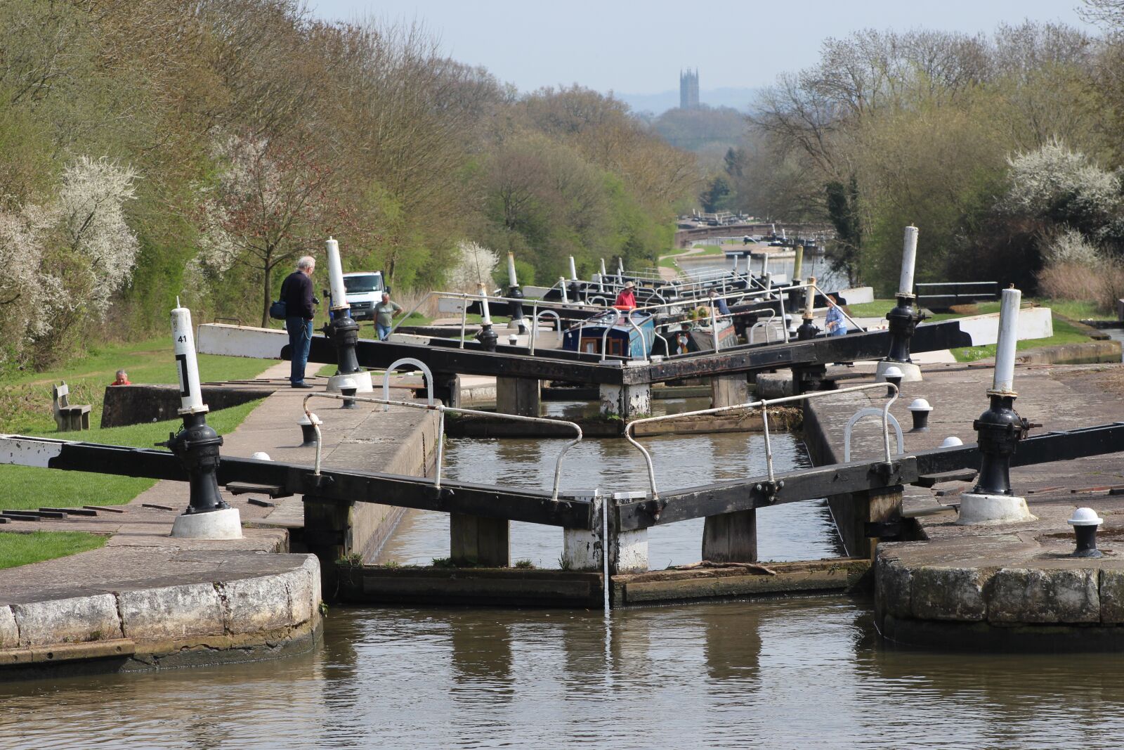 Canon EF 75-300mm f/4-5.6 USM sample photo. Hatton locks, canal, waterways photography