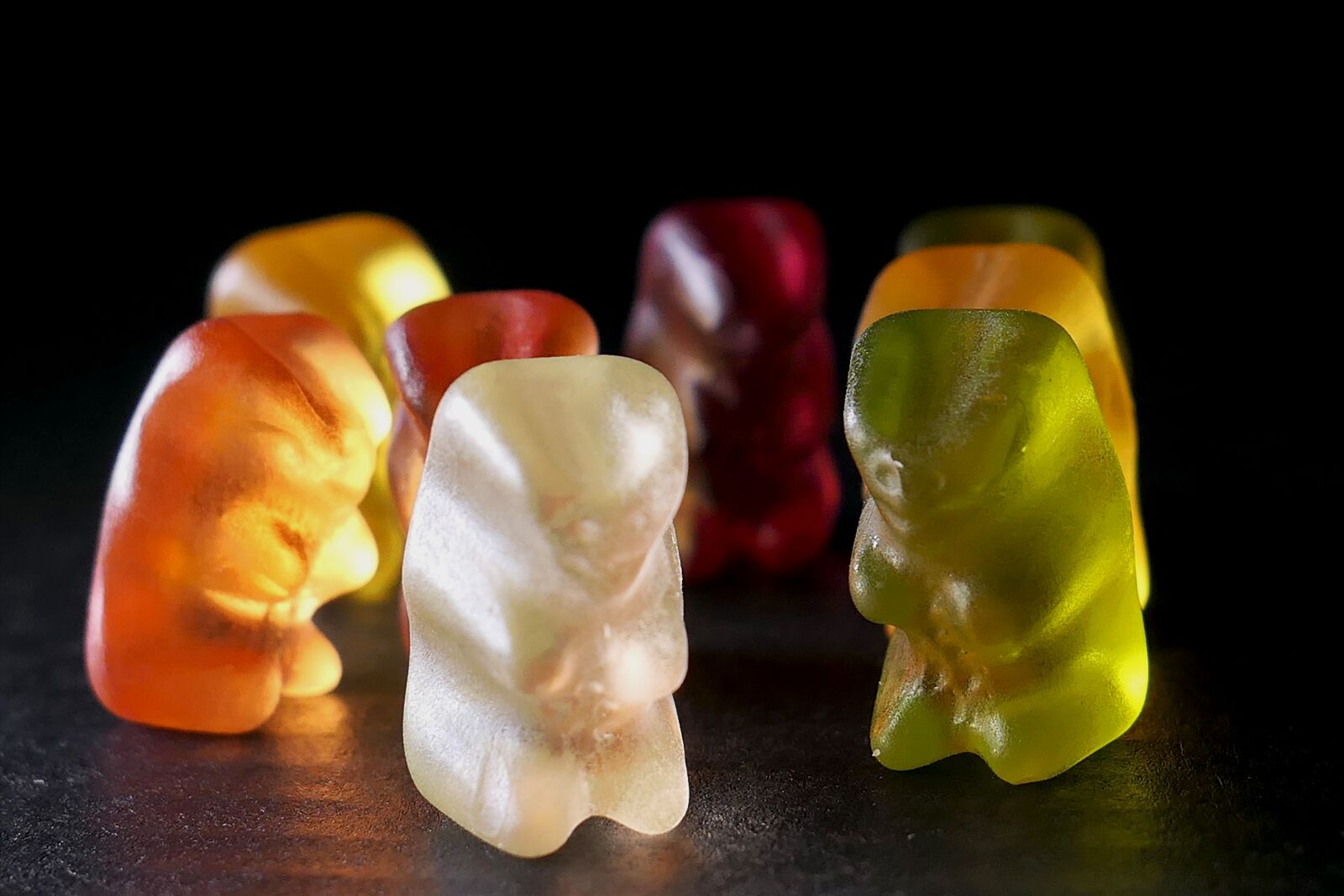 Panasonic Lumix DMC-LX10 (Lumix DMC-LX15) sample photo. Gummibärchen, candy, sugar photography