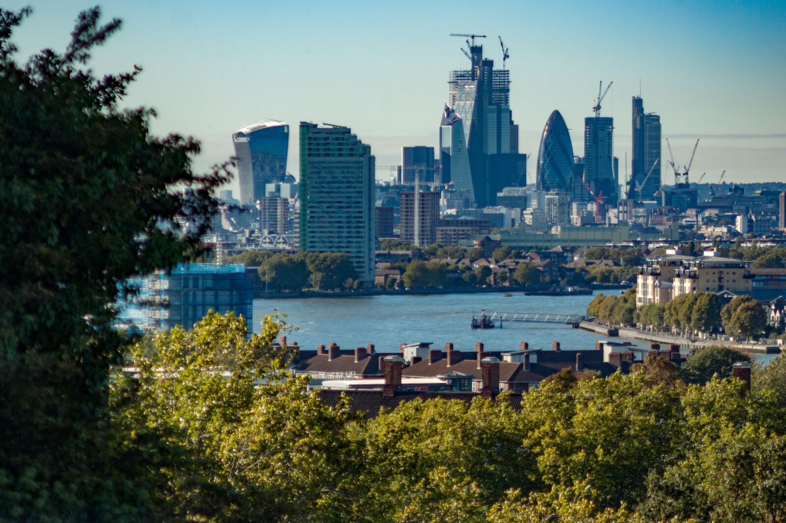 Sony Alpha DSLR-A350 sample photo. London, skyline, greenwich photography