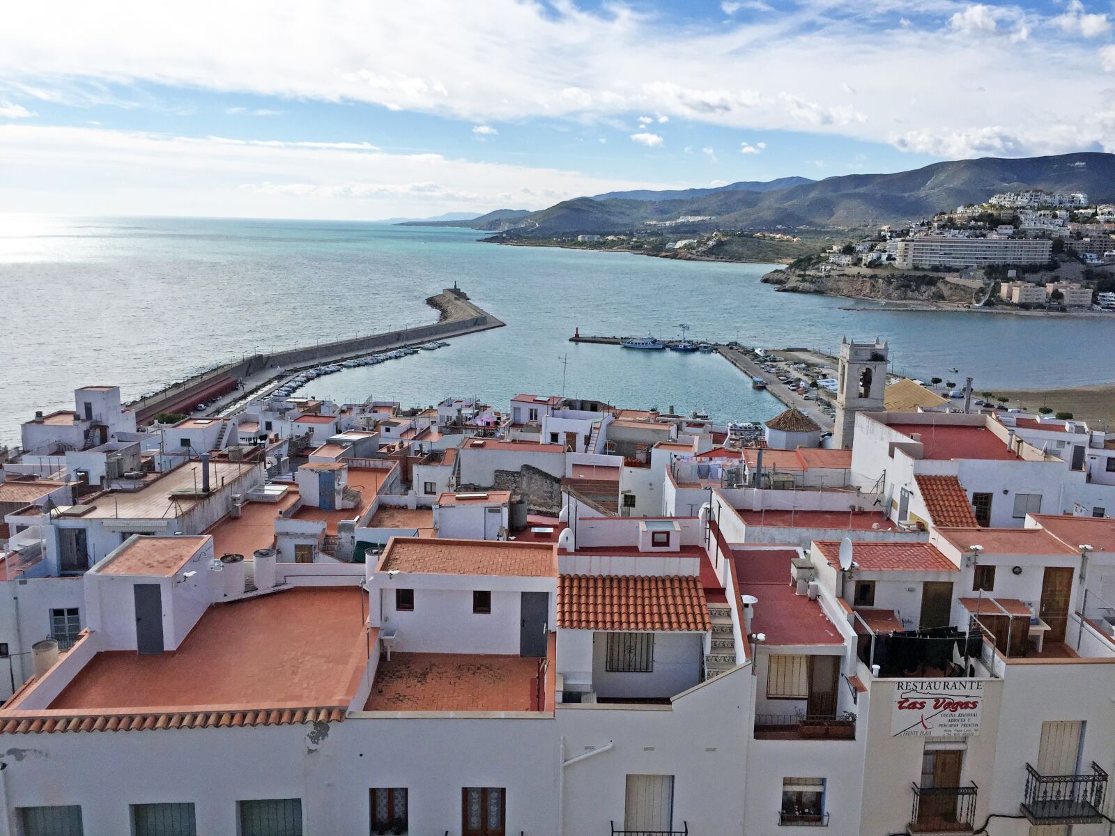 Apple iPhone 6 sample photo. Port, sea, peñíscola photography