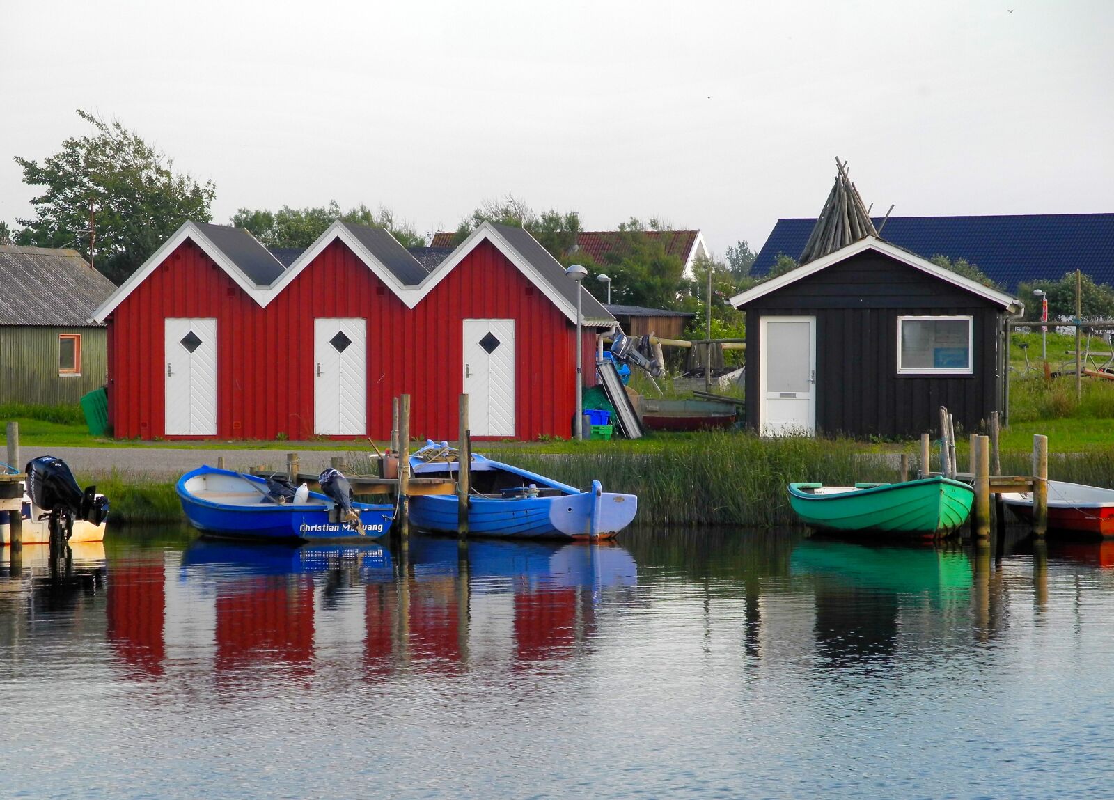 Nikon Coolpix P7000 sample photo. Port, denmark, fishing village photography