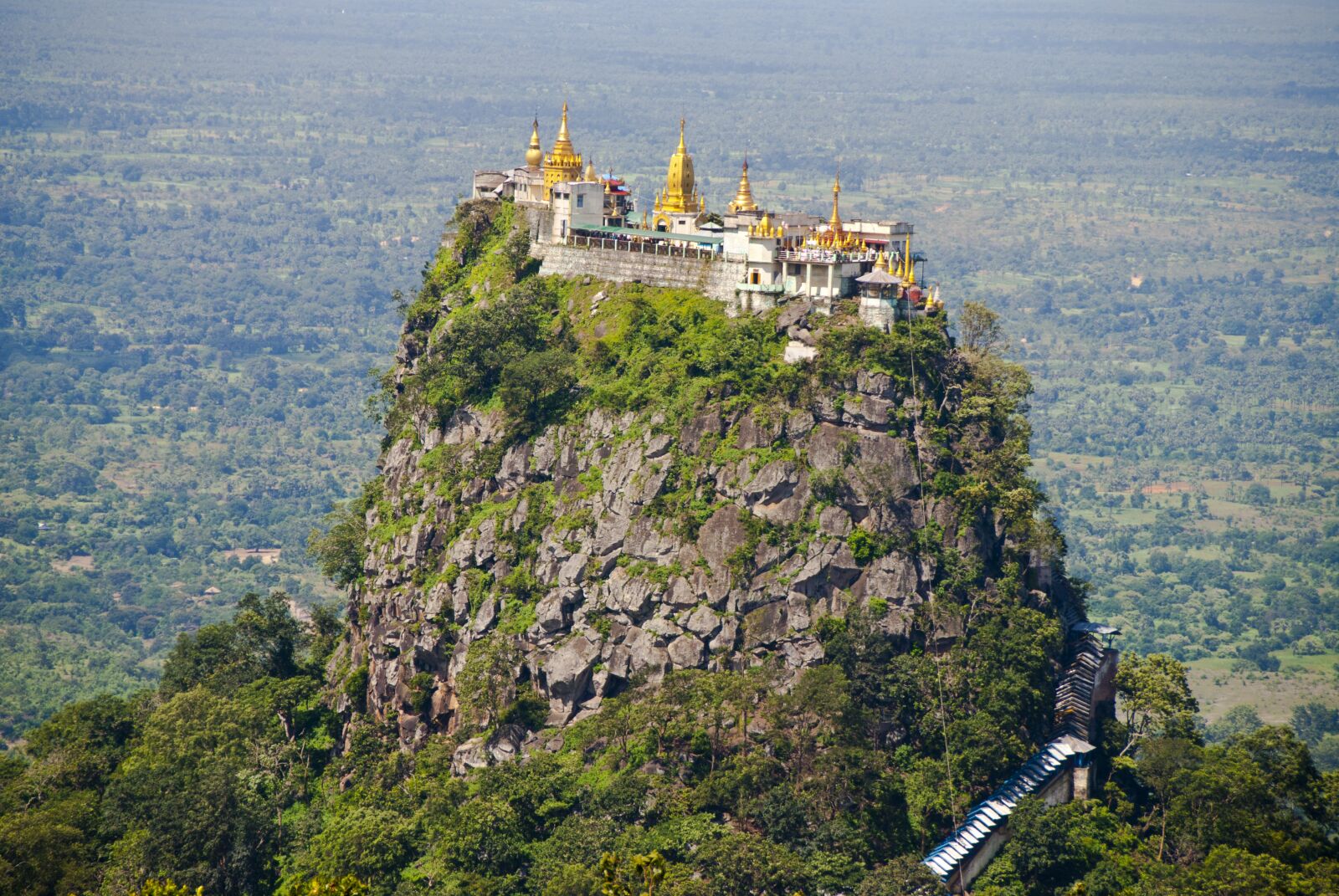 Nikon D80 sample photo. Myanmar, burma, mount popa photography