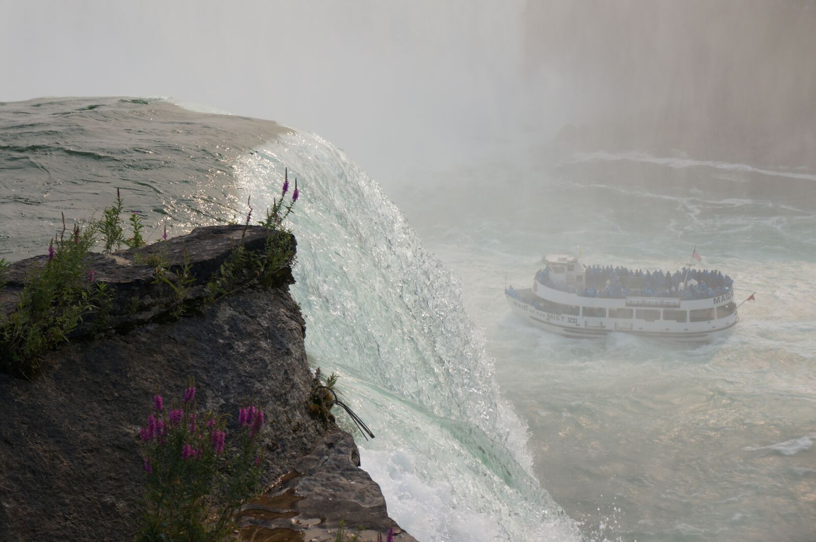 Sony Alpha NEX-5R + Sony E 18-55mm F3.5-5.6 OSS sample photo. Niagara falls, american, niagara photography