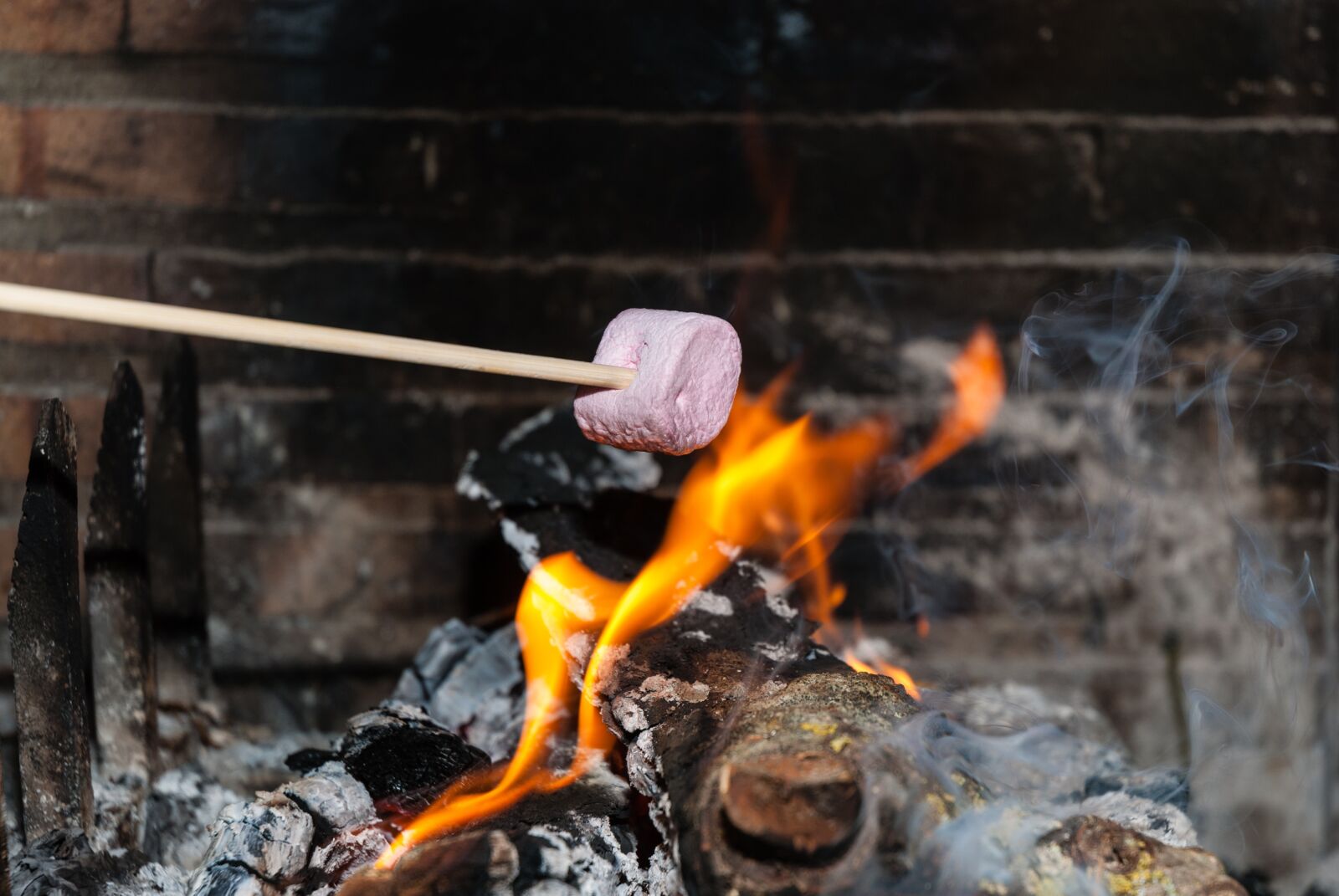 Nikon D80 sample photo. Flame, heat, chocolate yule photography