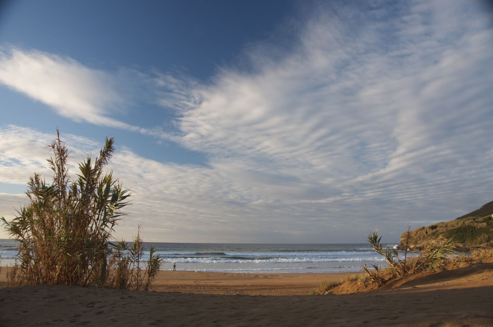 Nikon D7000 sample photo. Beach, clouds, summer photography