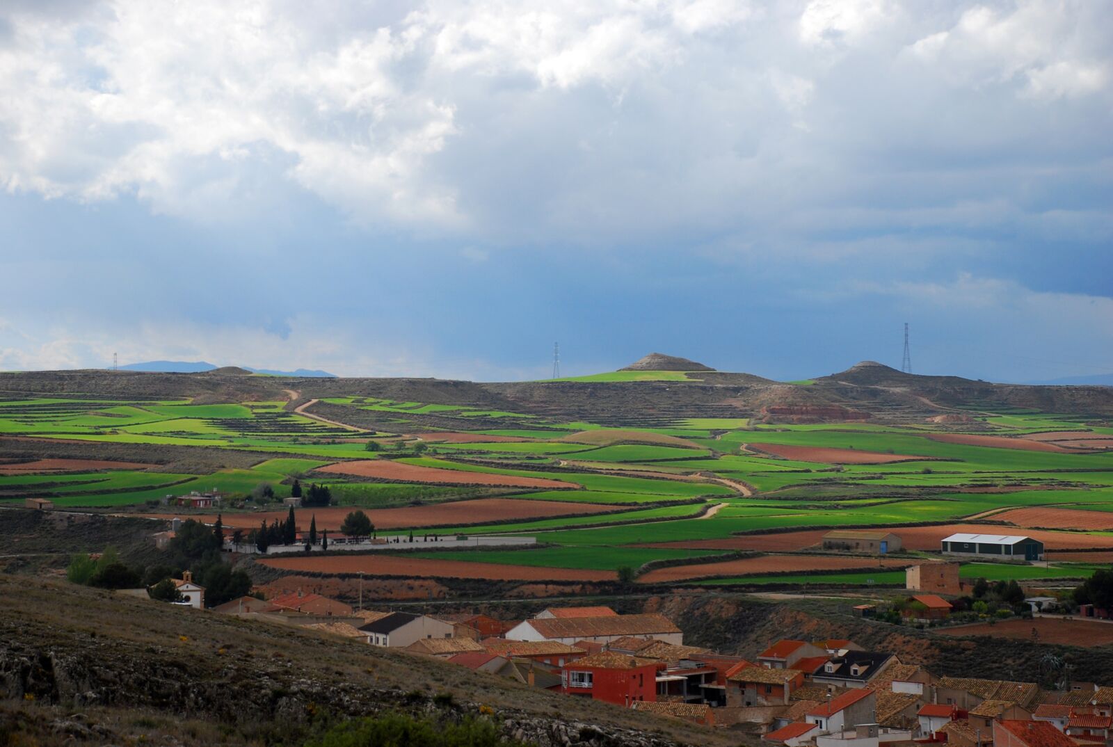 Nikon D40X sample photo. Landscape, spain, fields photography