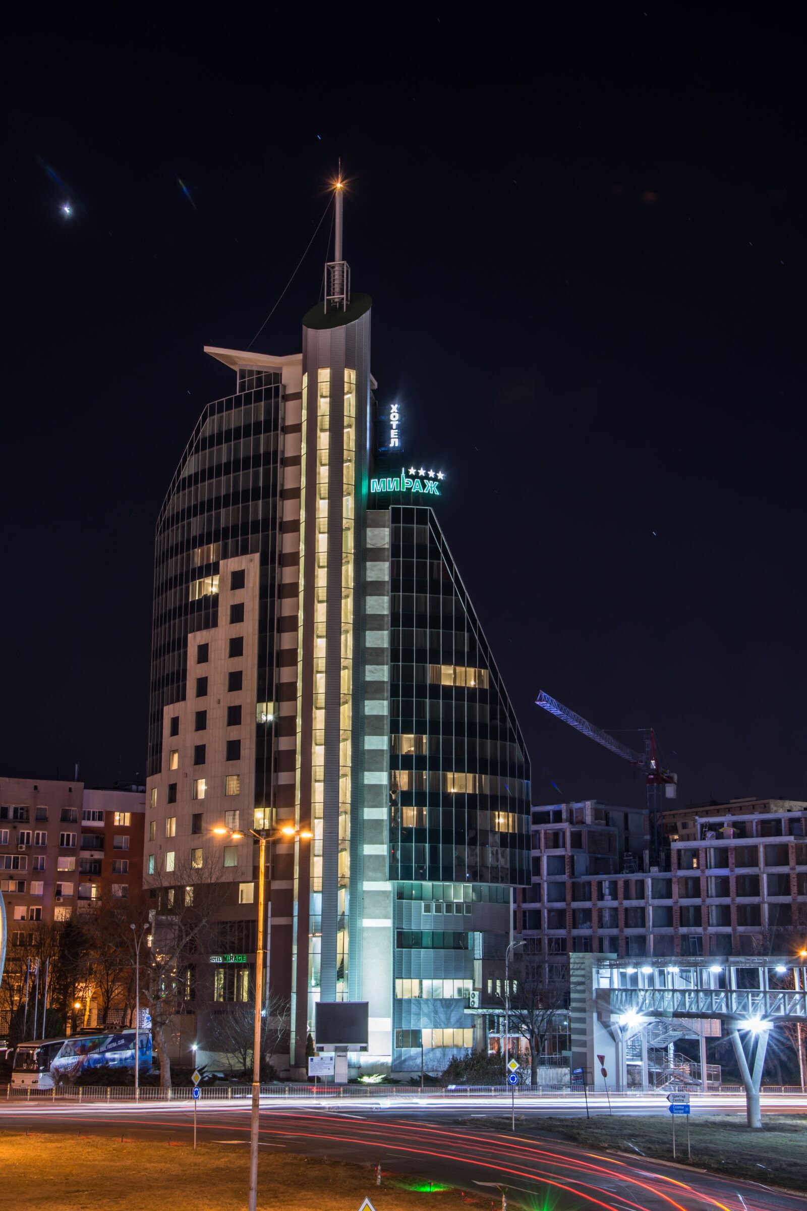 Nikon D7200 sample photo. Sunset, hotel, urban photography