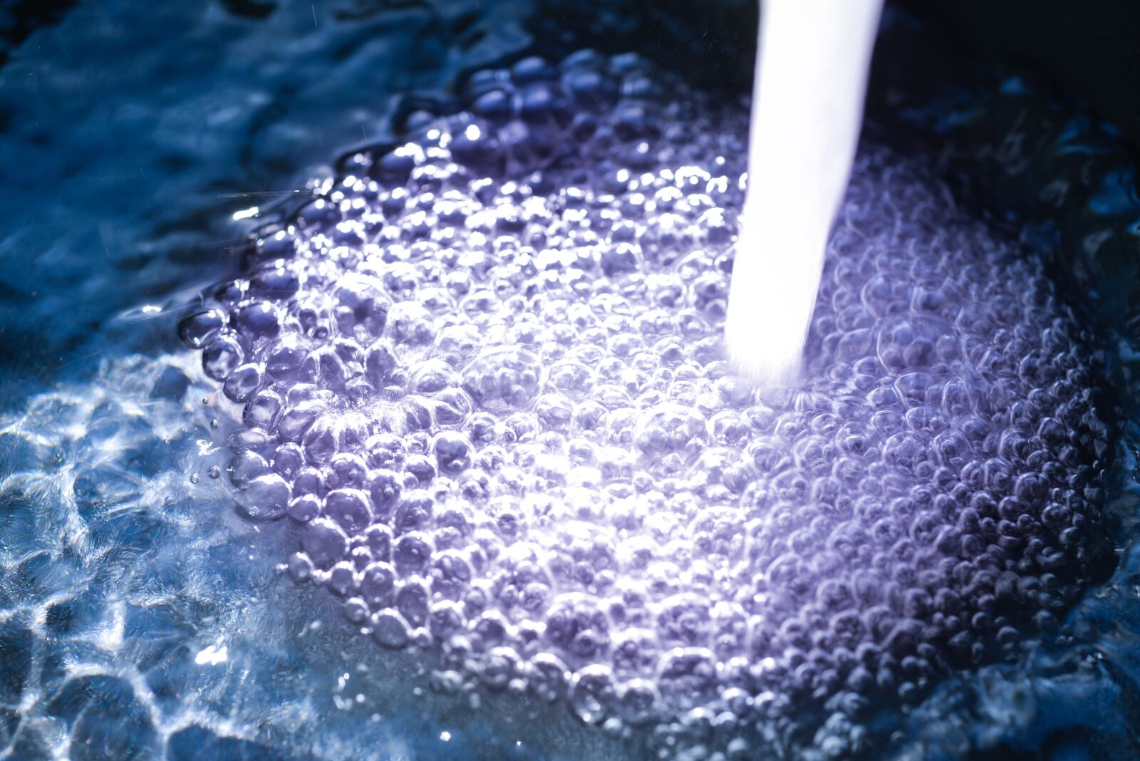 Nikon D610 sample photo. Water, rap, foam photography