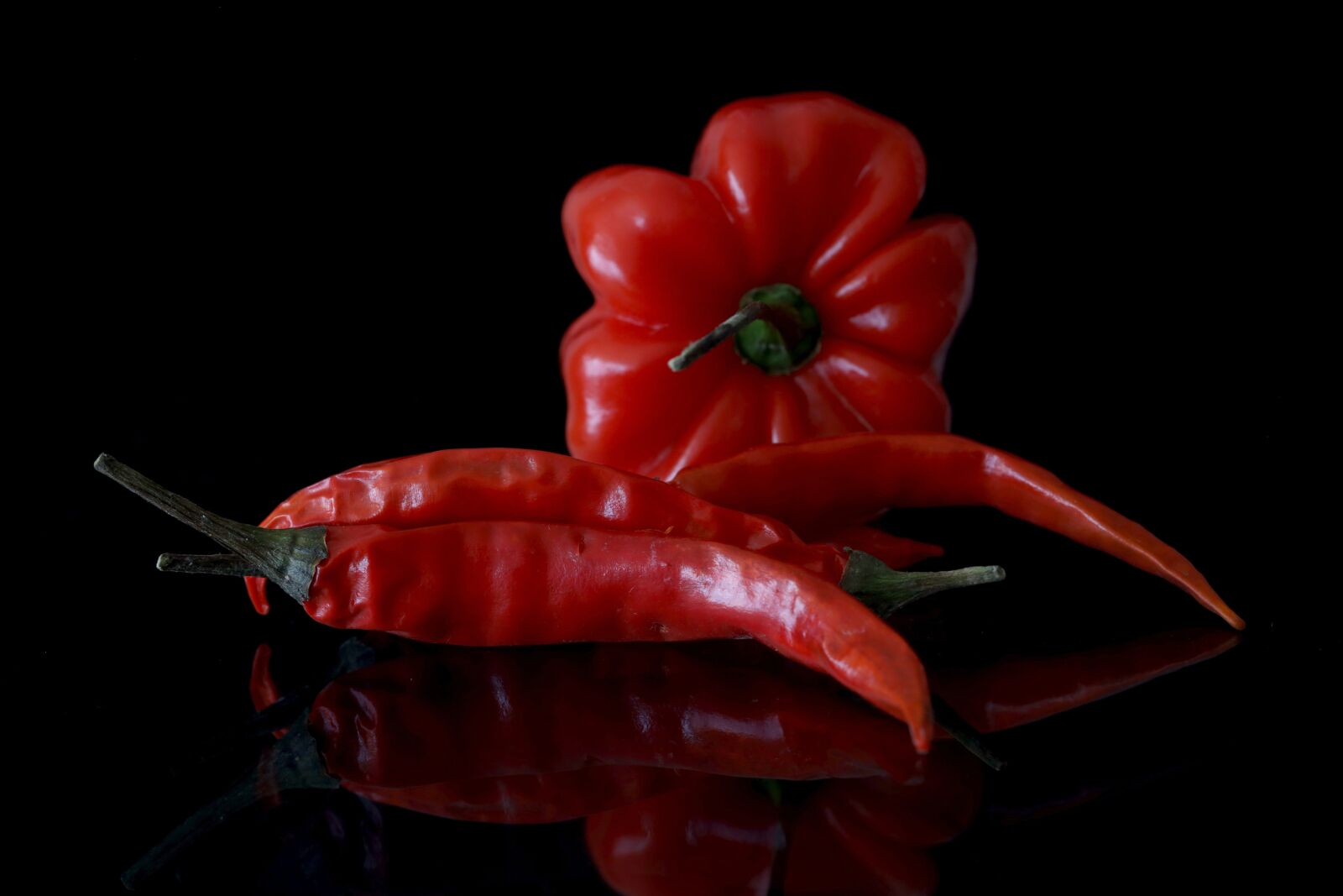 Canon EF 100mm F2.8L Macro IS USM sample photo. Paprika, pepperoni, chili photography
