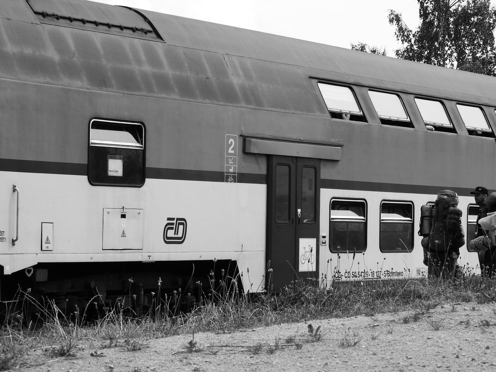 Nikon Coolpix P610 sample photo. Train, bohemia, south bohemia photography
