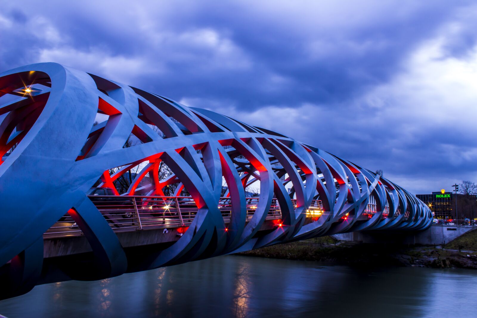 Canon EOS 600D (Rebel EOS T3i / EOS Kiss X5) sample photo. Geneva, bridge, rolex photography