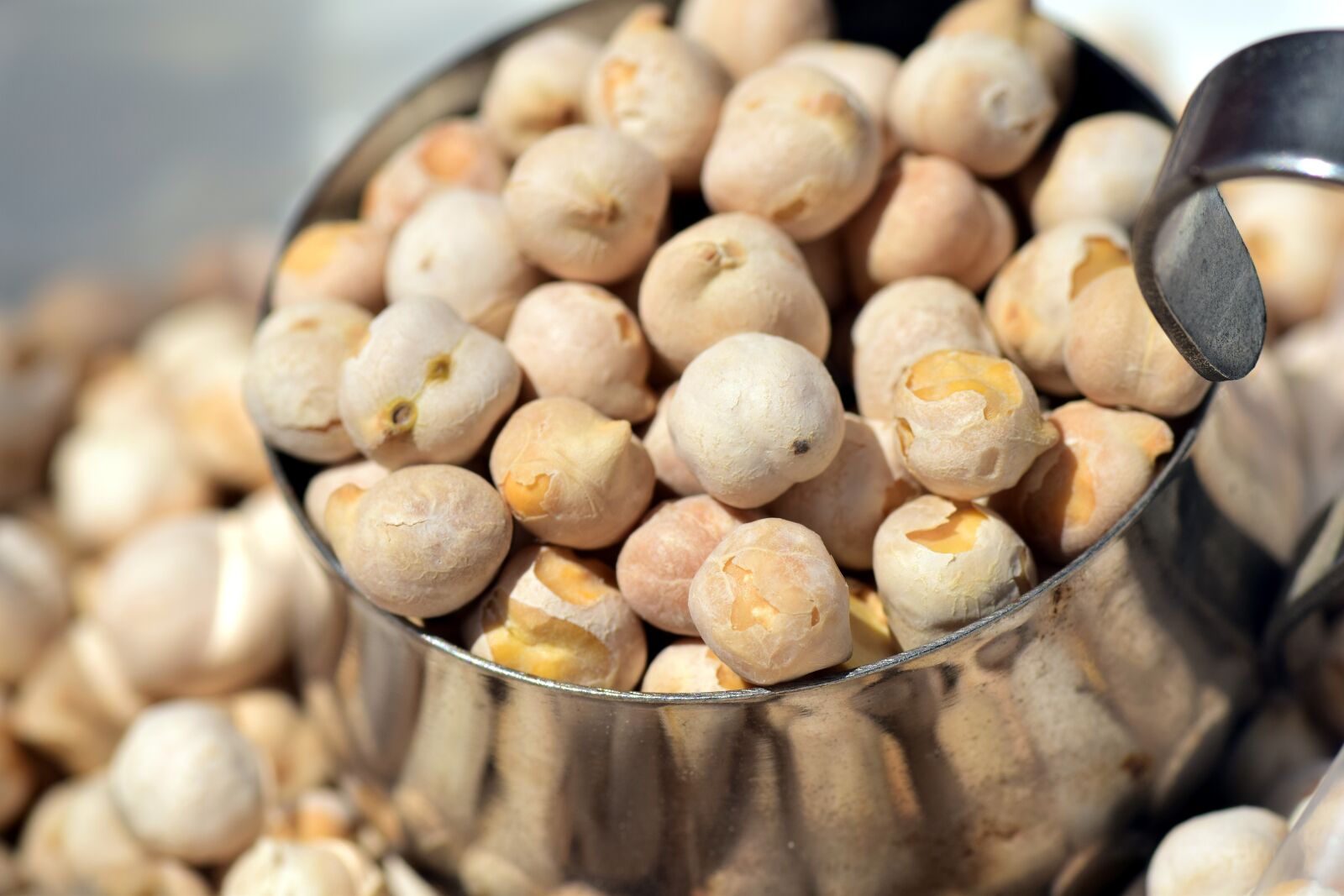 Nikon D3300 sample photo. Chickpeas, roasted, roasted chickpeas photography