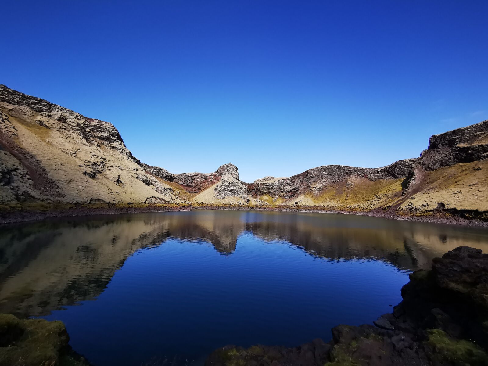 HUAWEI LYA-L29 sample photo. Lake, reflection, blue photography