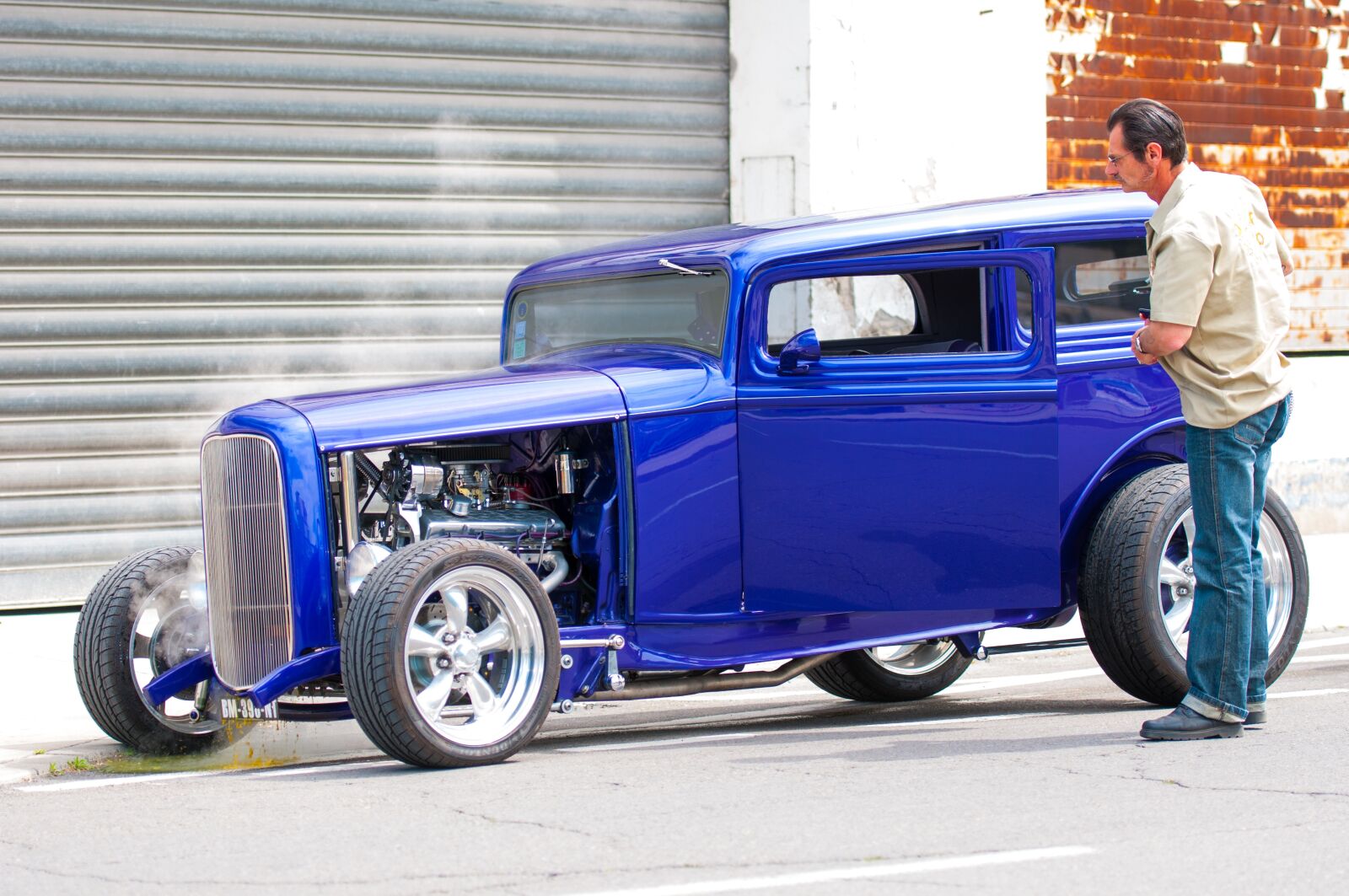 Nikon D300S sample photo. American car, car, retro photography