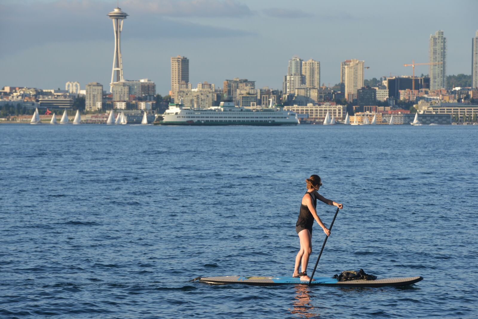 Nikon D800 sample photo. Paddle board, water, puget photography