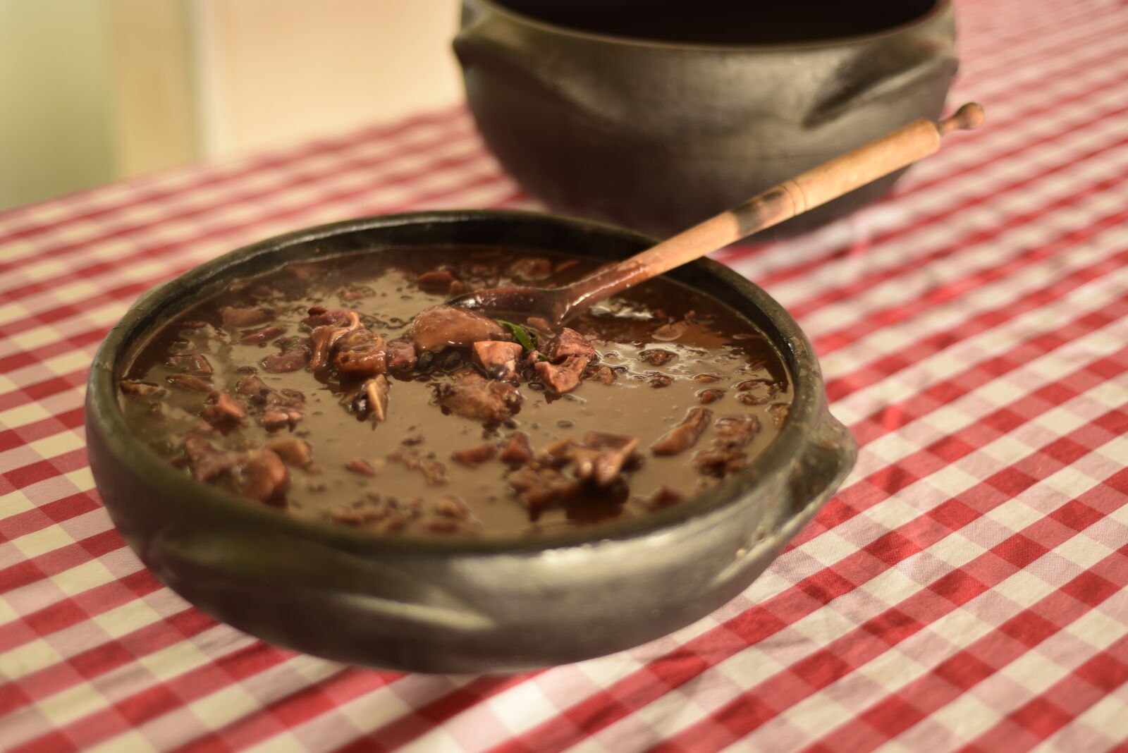 Nikon D750 sample photo. Bean stew, black beans photography