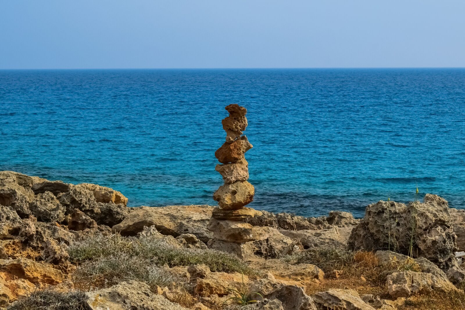 Nikon D3300 sample photo. Stones, path sign, nature photography