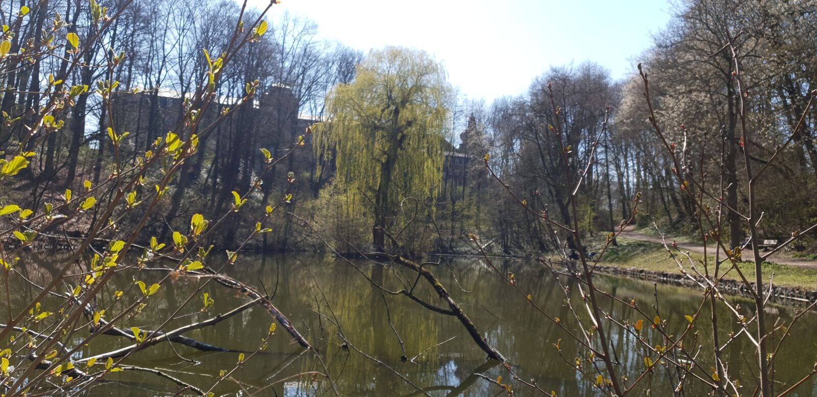 Samsung Galaxy S9+ sample photo. Rolluc, kerkrade, pond photography