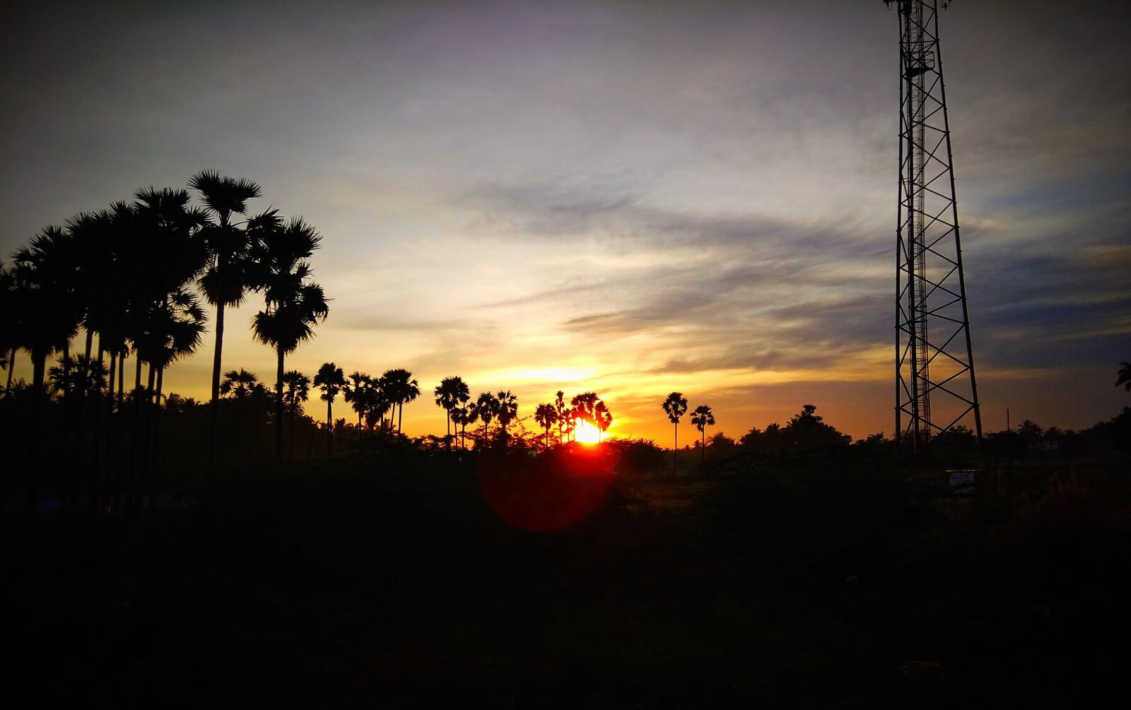 Xiaomi Redmi Note 4 sample photo. Skyly, sunrise, nature photography