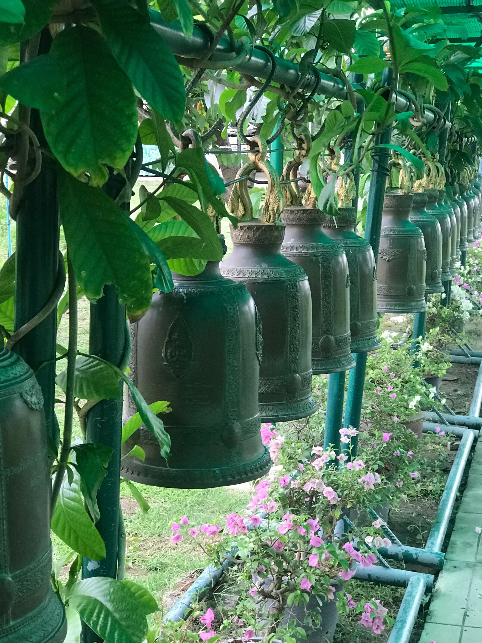 Apple iPhone 7 Plus sample photo. Thailand, bells, buddhism photography