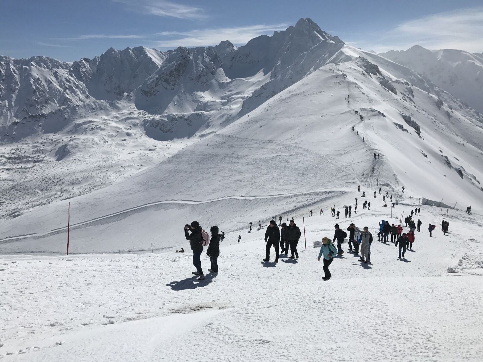 Apple iPhone 7 sample photo. Mountains, kasprowy, top photography