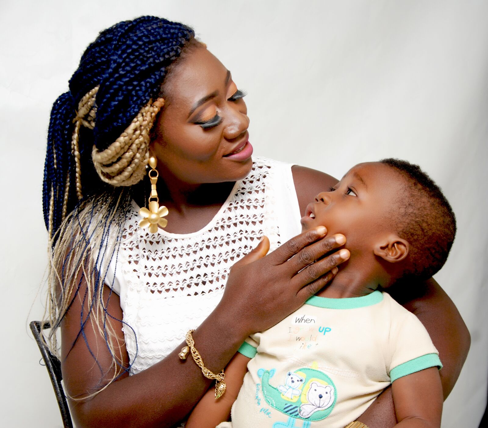 Nikon D80 sample photo. African mother and child photography