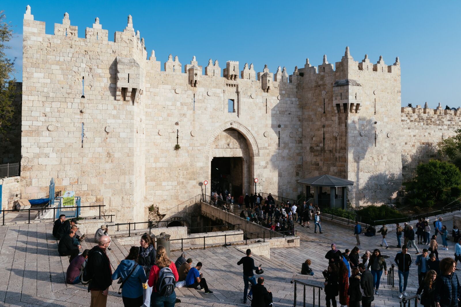 Nikon D7500 sample photo. Damascus gate, israel, ancient photography