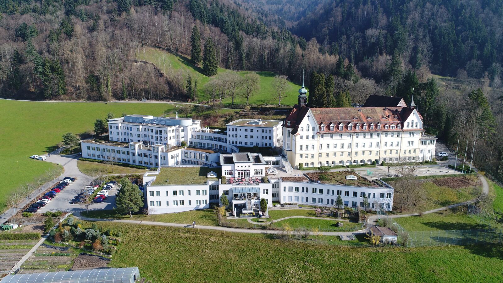 DJI FC6310 sample photo. House, zugerbergbahn, train photography