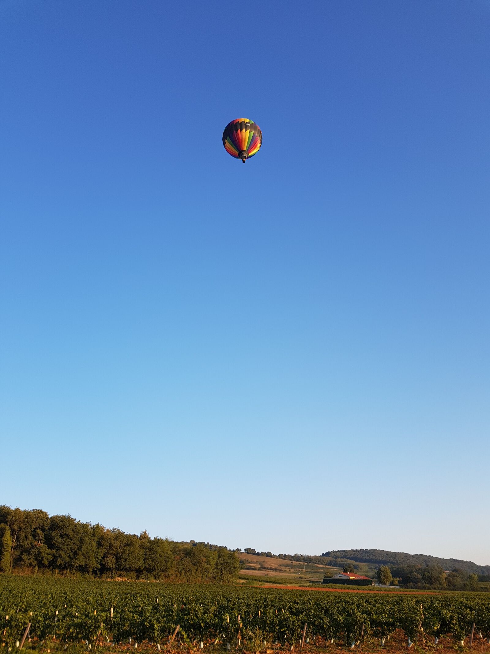 Samsung Galaxy S8 sample photo. Hot-air ballooning, lyon, alti-reve photography