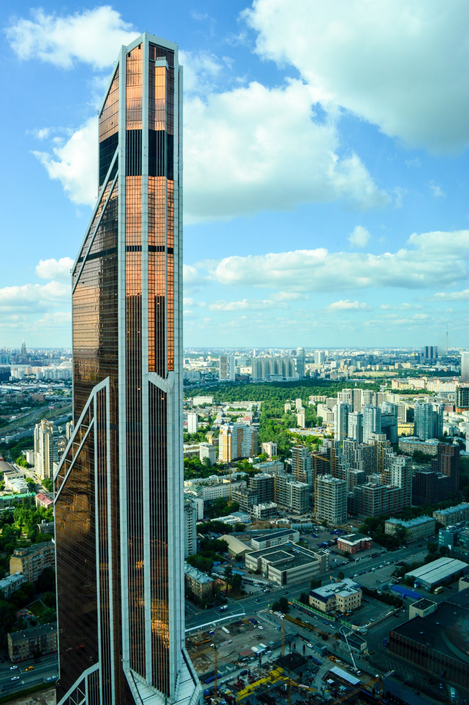 Nikon D3200 sample photo. Moscow city, skyscraper, moscow photography