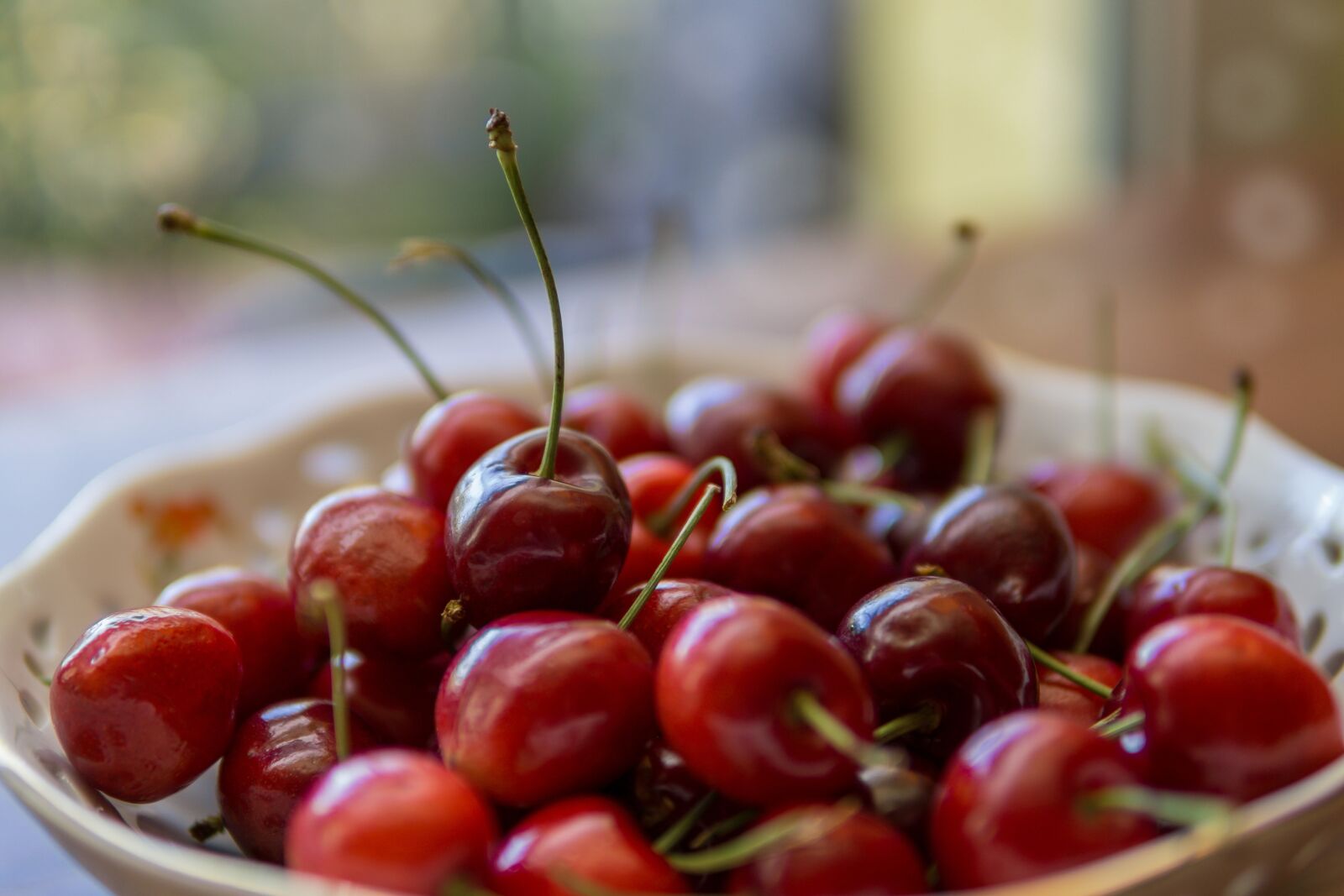 30mm F1.4 DC DN | Contemporary 016 sample photo. Cherries, red, macro photography