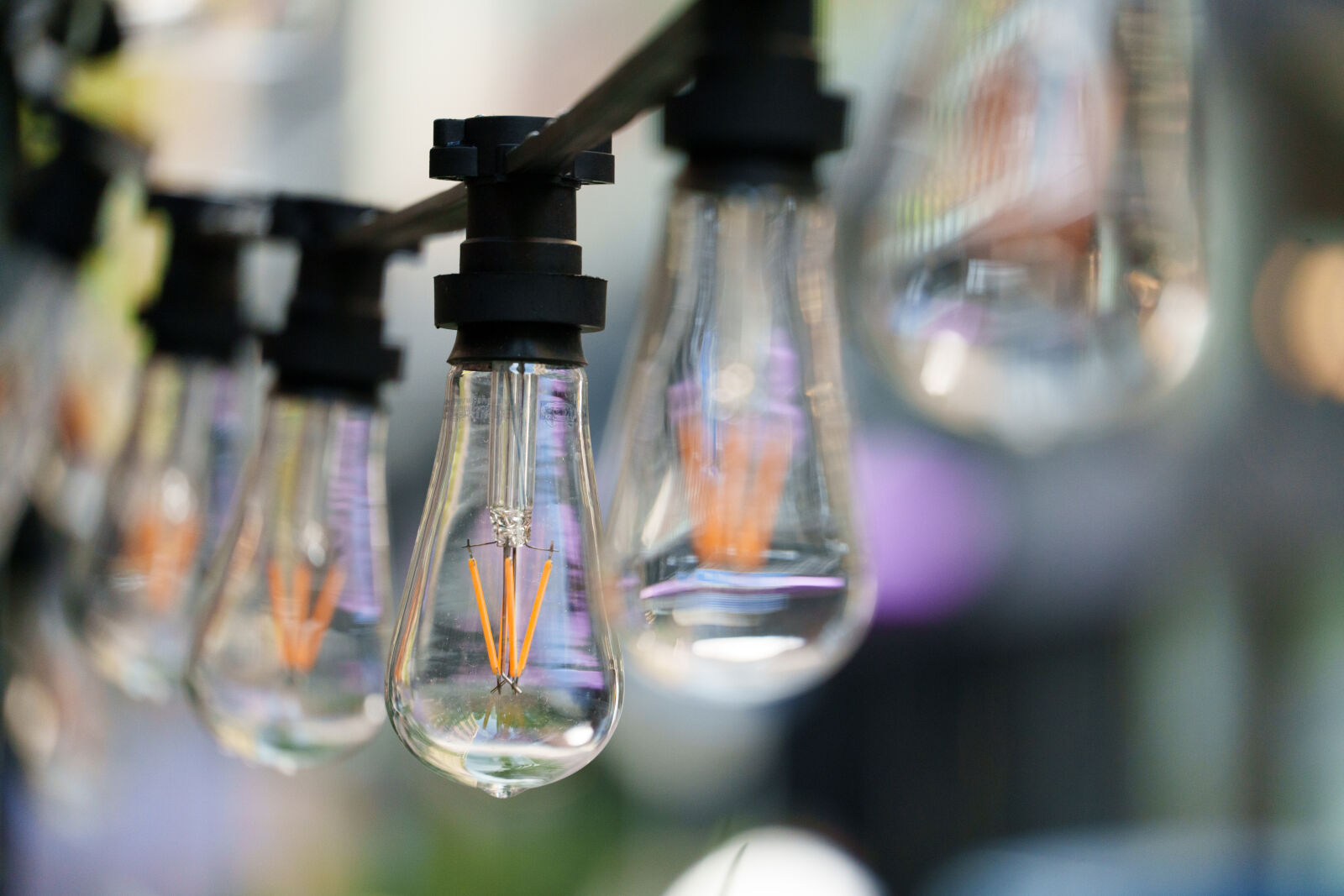 Tamron 50-300mm F4.5-6.3 Di III VC VXD sample photo. Terrace lamps photography