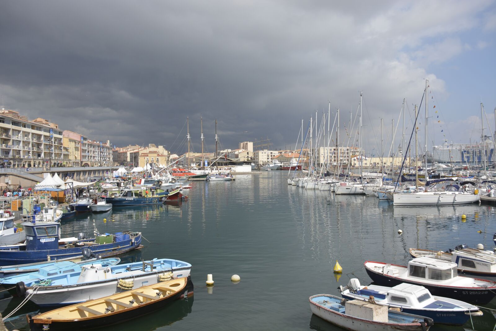 Nikon D7100 sample photo. Port, stormy, ships photography