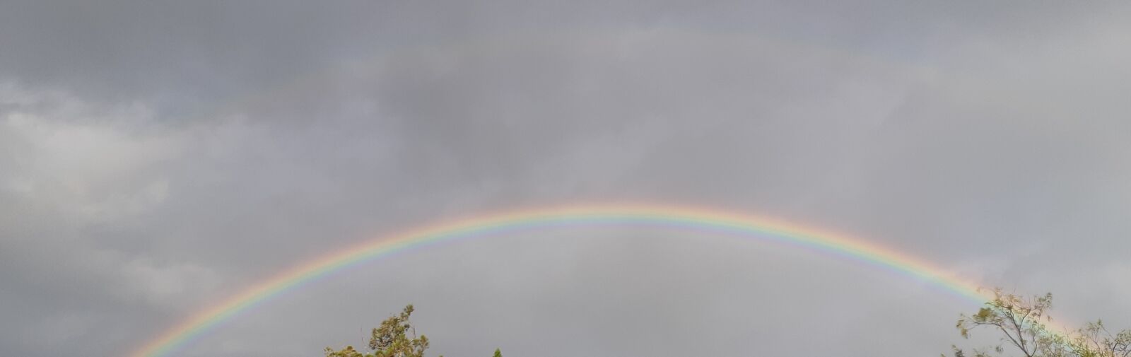 Samsung Galaxy A8(2018) sample photo. Rainbow, day, sky photography