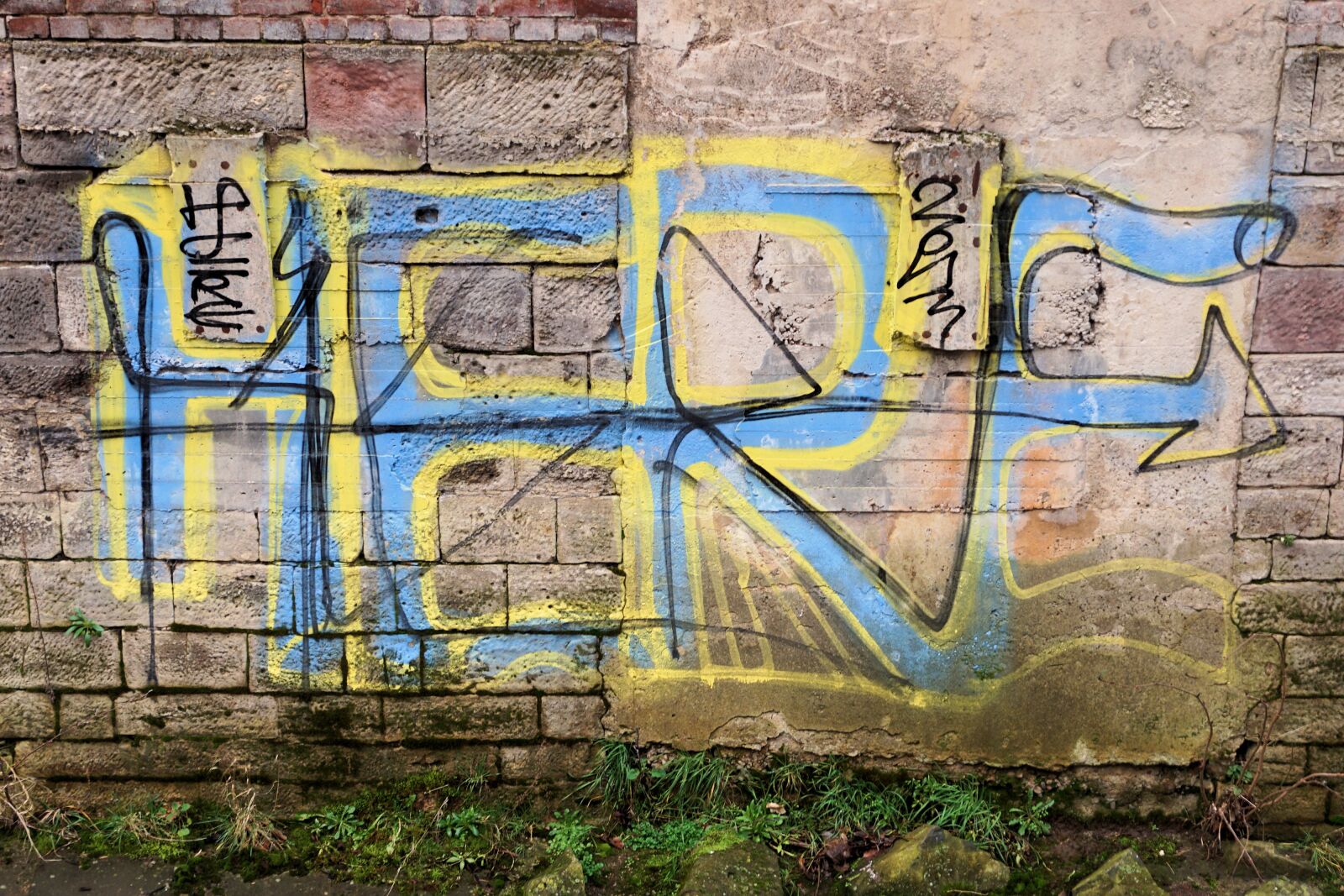 Sony a6000 sample photo. Graffiti, wall, colorful photography