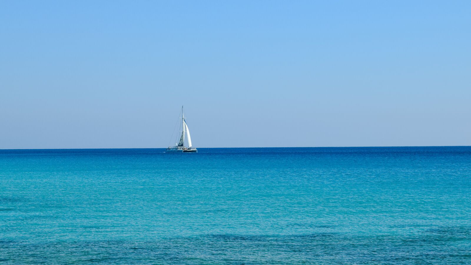Nikon D3300 sample photo. Sea, horizon, blue photography