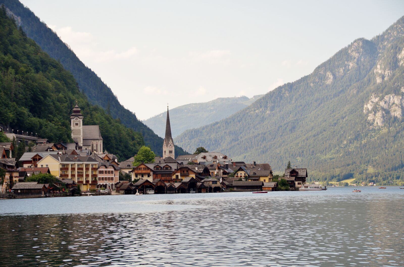 Sony SLT-A58 sample photo. Lake, hallstatt, historical photography