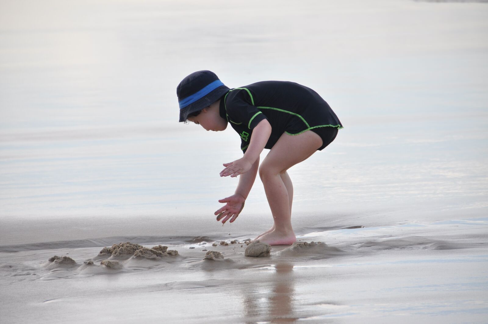 Nikon D90 sample photo. Beach, toddler, child photography