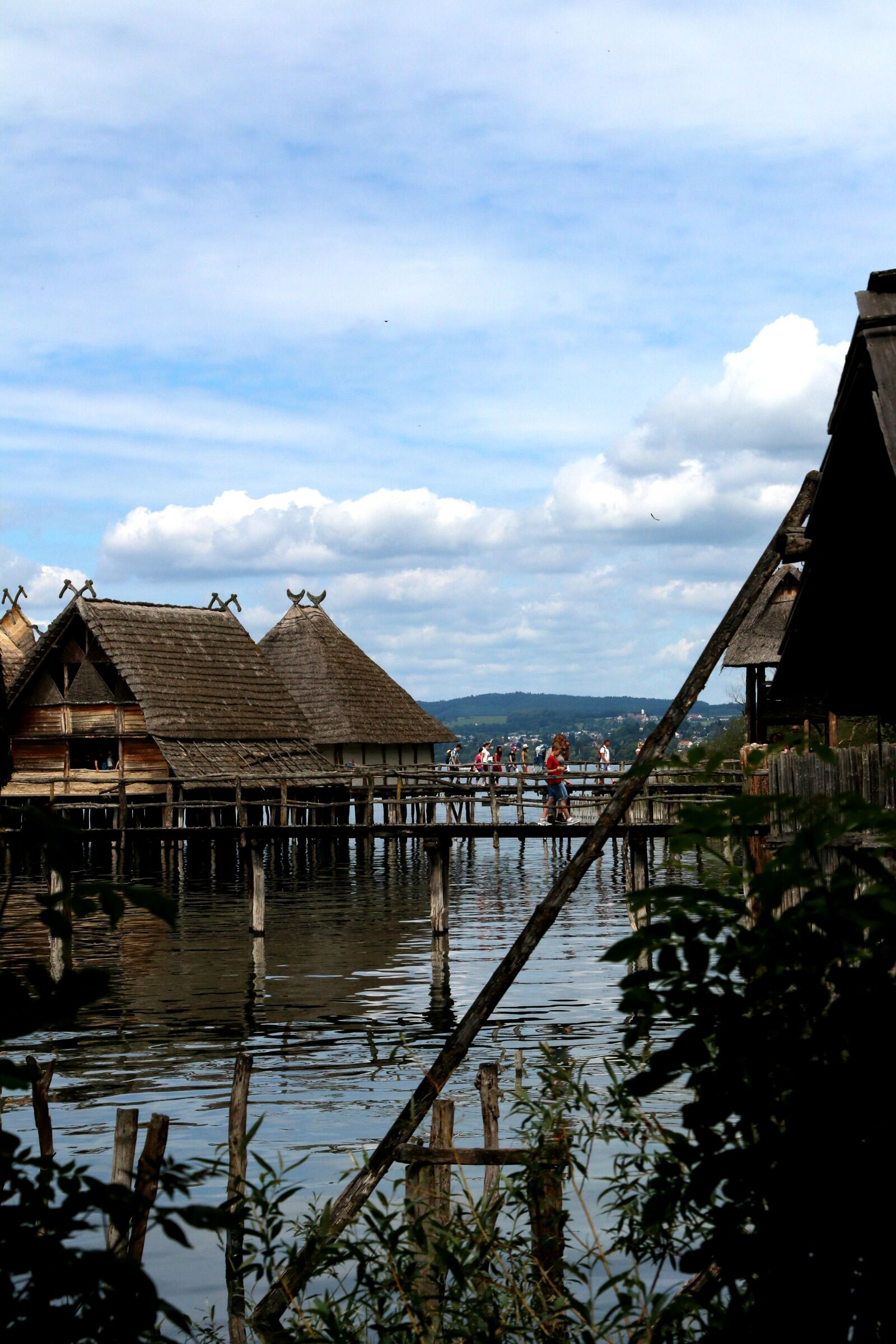 Canon EOS 70D + Canon EF 24-105mm F4L IS USM sample photo. Stilt houses, unteruhldingen, lake photography