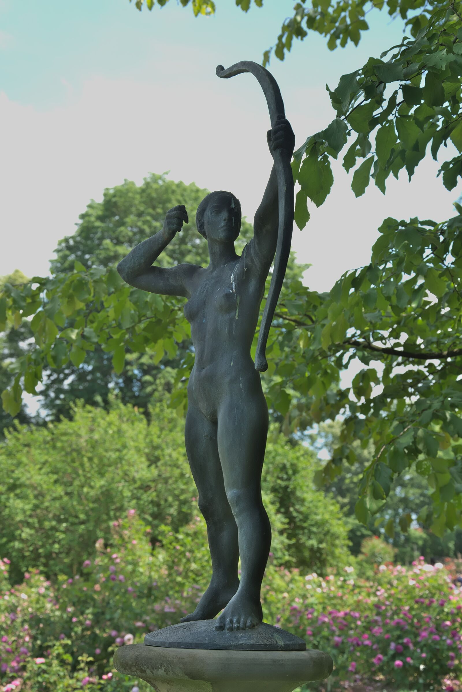 Nikon D3300 sample photo. Figure, woman, archer photography