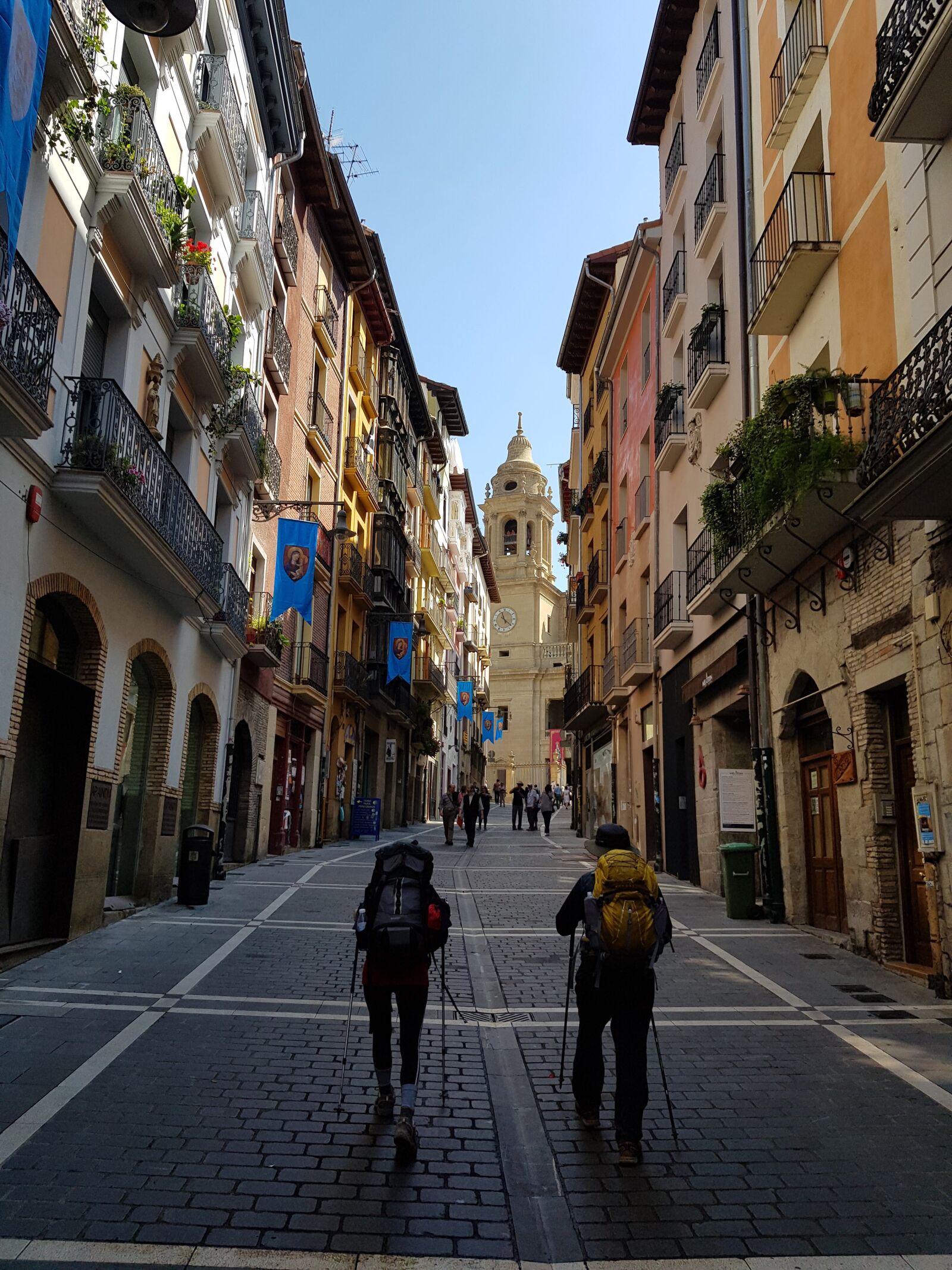 Samsung Galaxy S8 sample photo. Camino, pamplona, spain photography